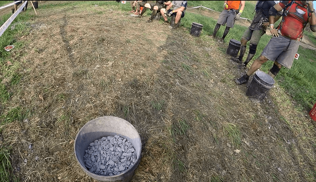 spartan race bucket carry